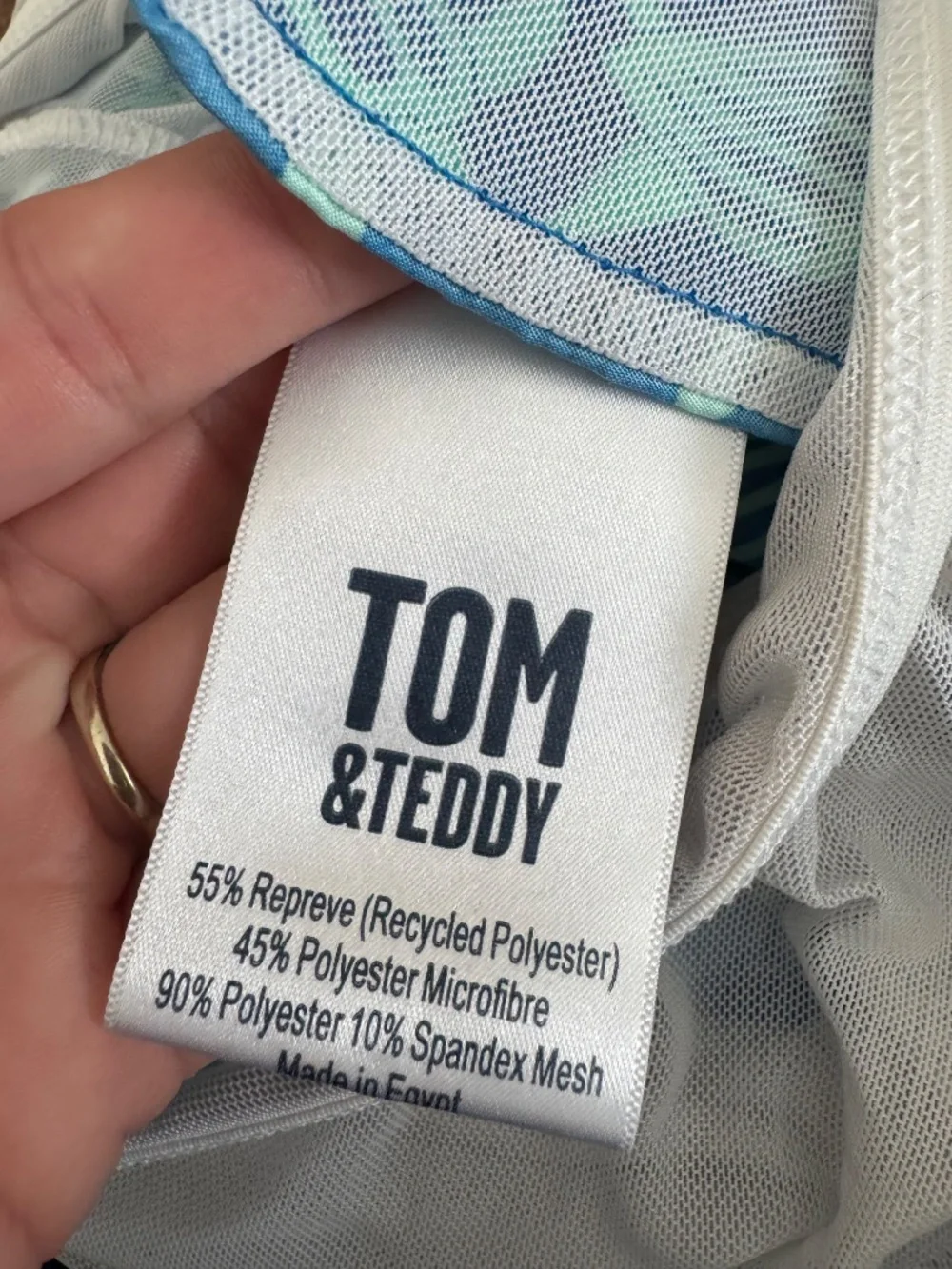 Tom &‎ Teddy Men's Swim Trunks Turtles Whales 2 Pair Size M C